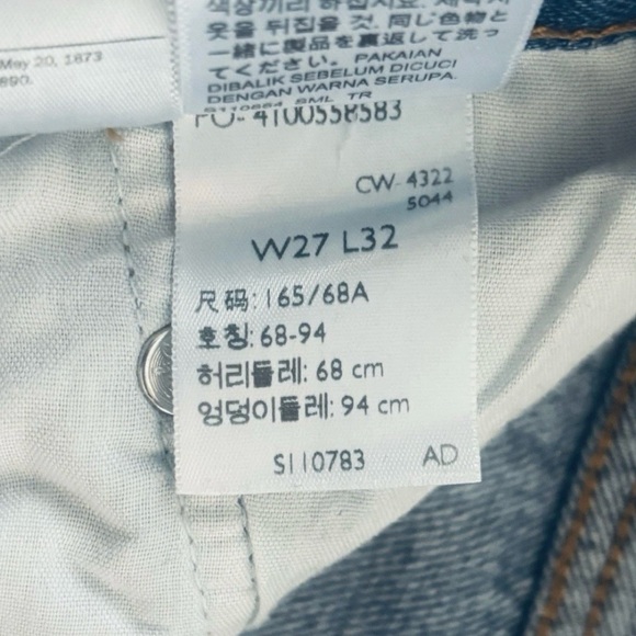 Levi’s 501 90s Premium Denim Jeans Pants - Picture 7 of 7